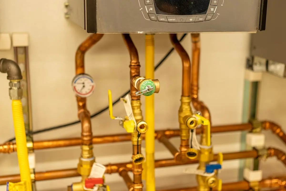 Licensed technician providing Backflow Prevention for a homeowner in Rock Valley